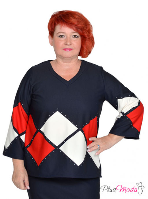 Туника Модель №1720 размеры 44-84 - Plusmoda фото 9