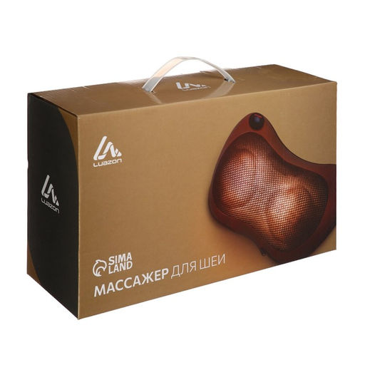 Массажёр для шеи Luazon LEM-26, 25 Вт, ИК-подогрев, 220/12 В - Luazon home фото 9