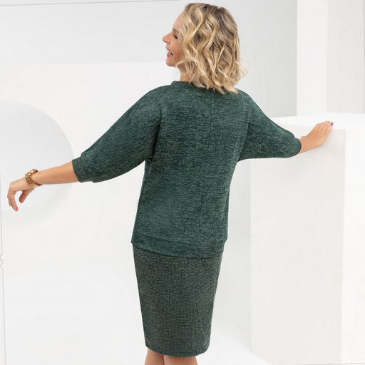 Комплект с юбкой
 Уверенное будущее (2 в 1, изумруд) - Charutti фото 5