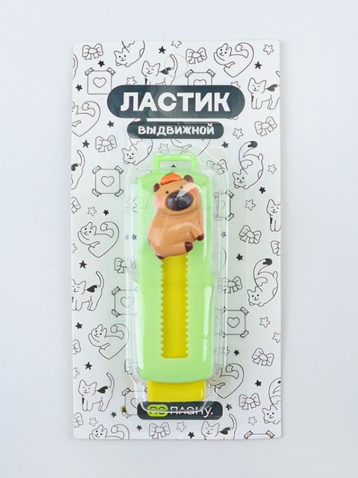 Выдвижной ластик ПО ПЛАНУ. "Washroom", mix