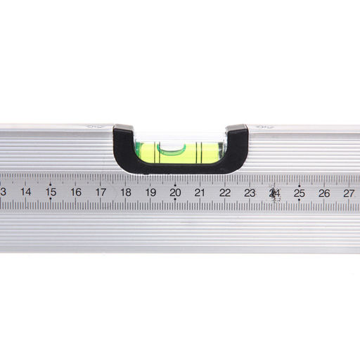 Уровень строительный алюминиевый Lamboss, 3 глазка, 40см