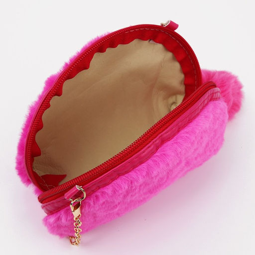 Сумка детская на молнии, цвет малиновый - Simaland фото 3