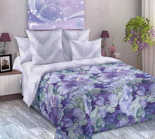 Постельное белье - Перкаль Блум 1,5-спальный (молния) - Luteks фото 2