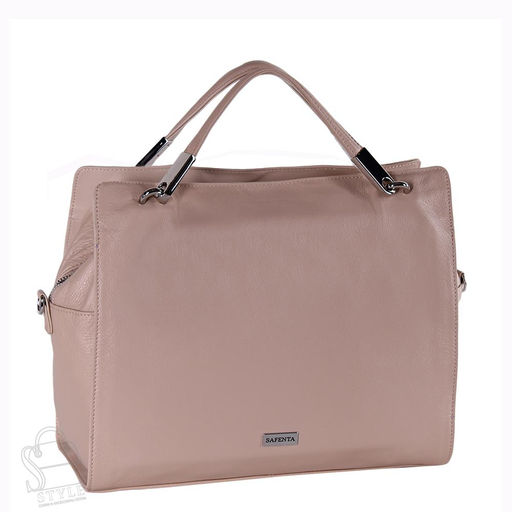 Сумка женская кожаная 98040 d.beige Velina Fabbaino-Safenta/30 в Новосибирске