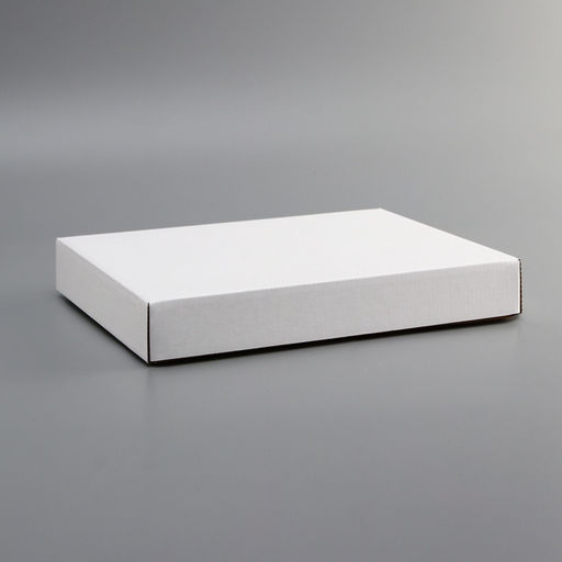 Цена за 5 шт. Коробка сборная без печати , крышка-дно белая без окна 26 х 21,5 х 4 см - Simaland фото 4