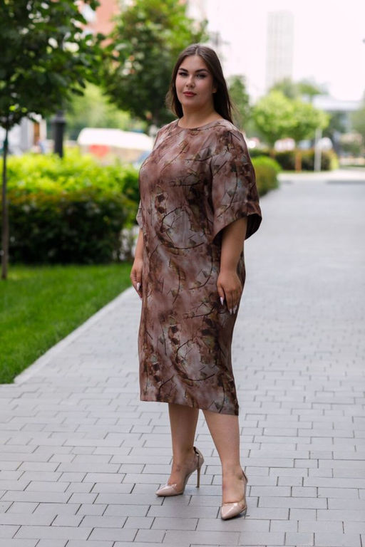 Платье Luxury Moda 1443 коричневый