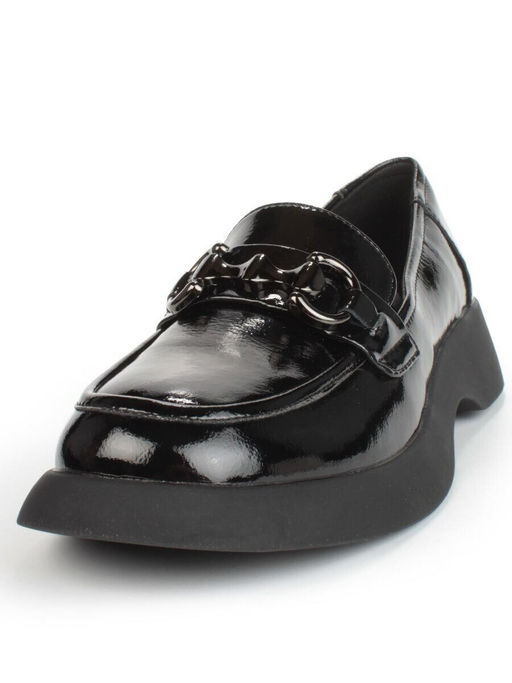 03-DCO137-5 BLACK Лоферы женские (натуральная кожа)