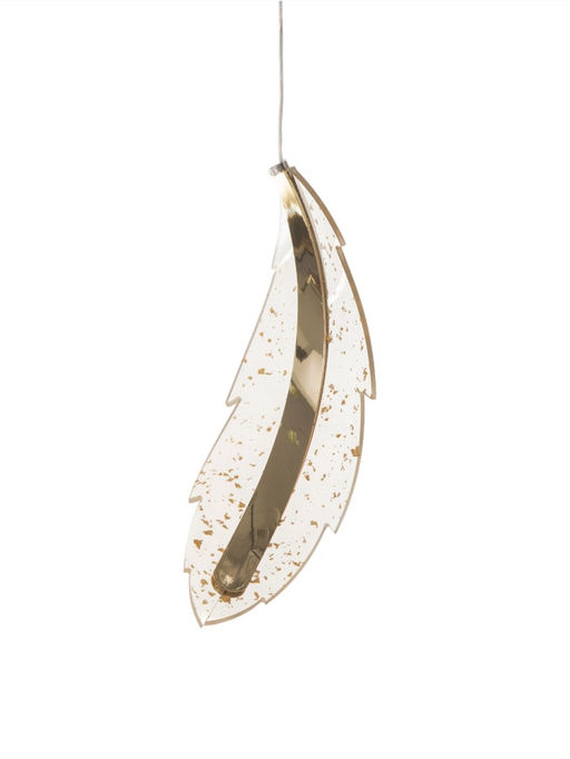 Бра настенное BayerLux Therese, 14 Вт, LEd, 4000-6000К, золото, 35×13×13 см
