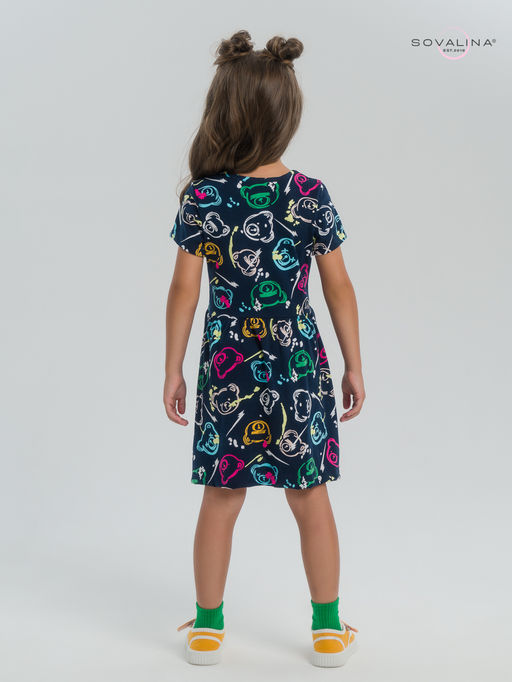 Платье Лето цветные мишки - Sovalina фото 14