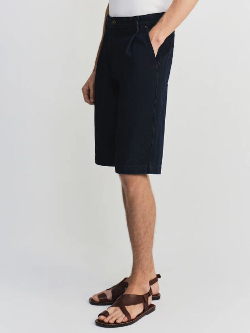 Удлиненные джинсовые шорты ZR2605042308-106 / Zarina  фото 4