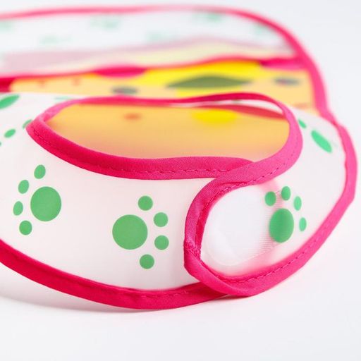 Нагрудник непромокаемый из клеёнки с карманом Львёнок, на липучке - Крошка я фото 4