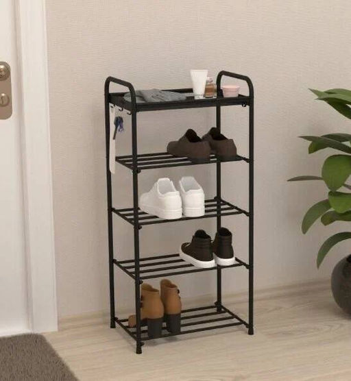 Подставка для обуви Альфа 15 (Черный)(5-ти полочная,40см) - Зми фото 4