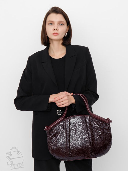 Сумка женская 51141S wine red Velina Fabbiano-Safenta в Новосибирске