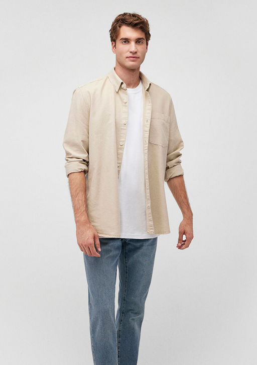 Bej Gomlek - Mavi фото 2