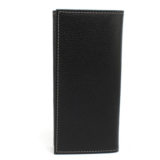 Портмоне мужское Croco-ПР-965 натуральная кожа 3 отд, 10 карм, черный флотер (40) 259970  фото 2