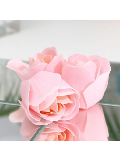 Мыльные розочки, розовые, набор 3 шт. - SB BEAUTY фото 7