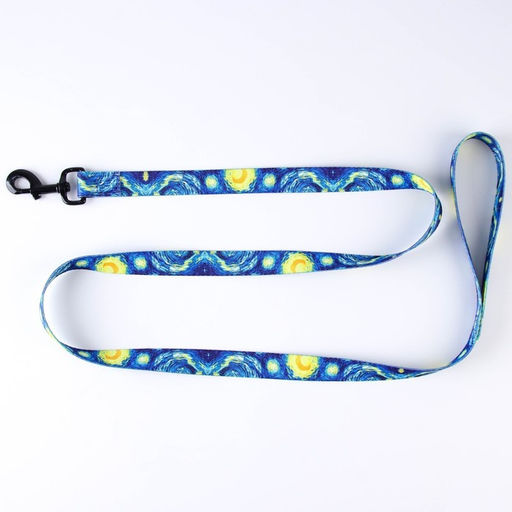 Поводок Искусство, 2.5 см, 1.5 м - Пушистое счастье фото 6