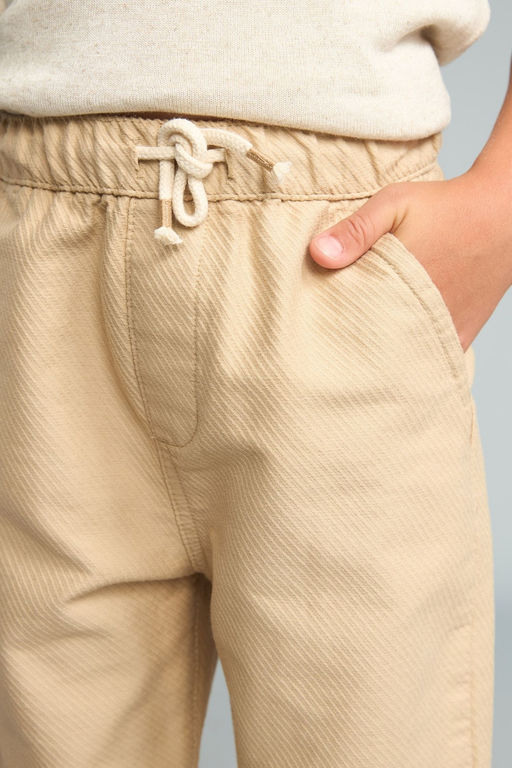 %100 Pamuk Regular Fit D_z Pa_a Pantolon Erkek _ocuk - Defacto фото 4