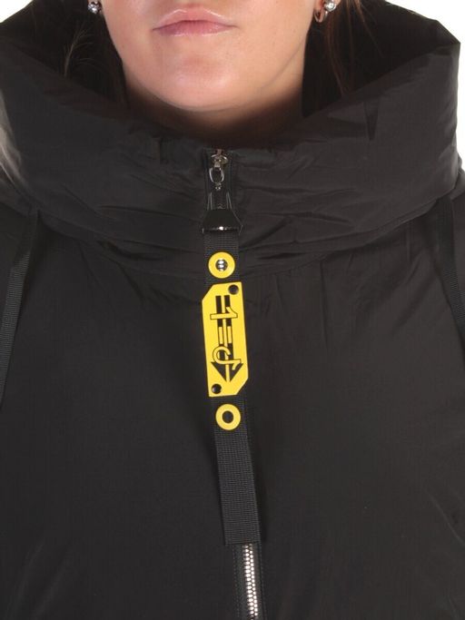 21-973 BLACK Куртка зимняя женская AKIDSEFRS (150 гр. синтепон)