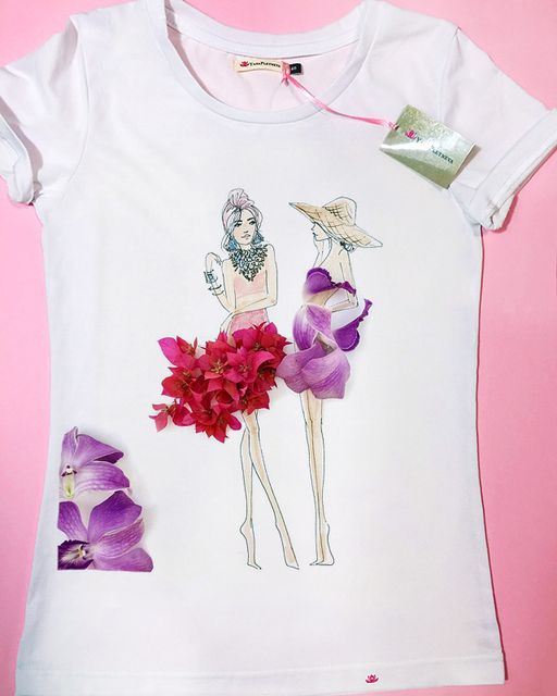 Эксклюзивная футболка Yana Pletneva упаковка плотный Zip пакет!