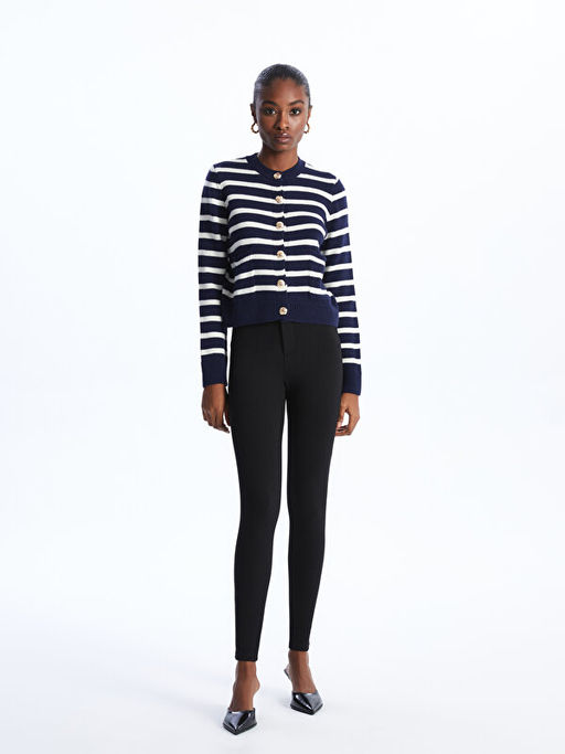 Beli Lastikli Kad?n Tayt Pantolon