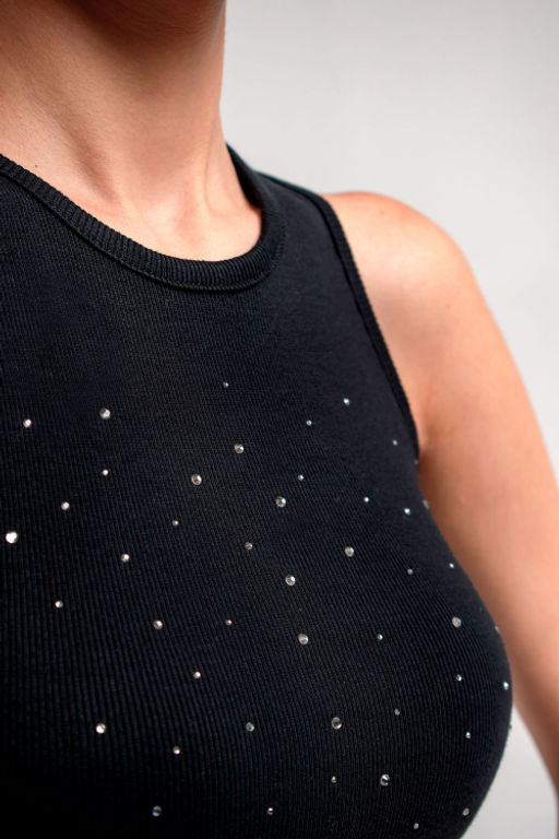 Арт.3204/2 Майка женская 42-52 (6 шт) Цвет:черный - Калинка фото 4