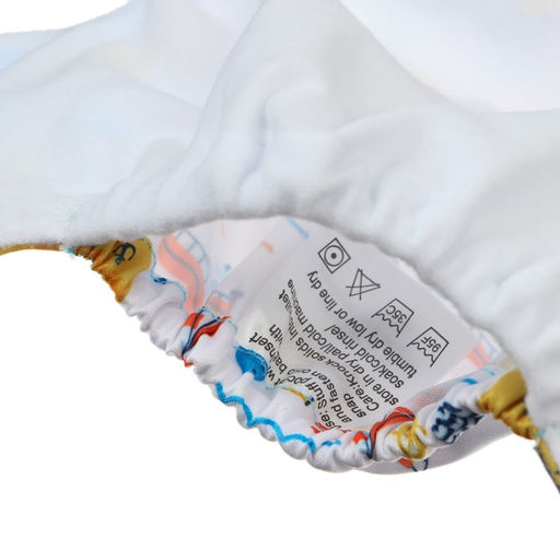 Трусики-подгузник, многоразовый, Корабли - Крошка я фото 8