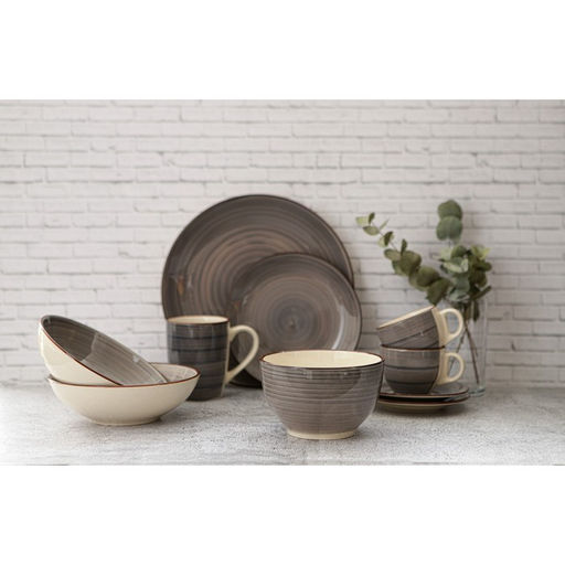 Салатник керамический Доляна Морской мир, 800 мл, d=14 см, цвет коричневый  фото 16