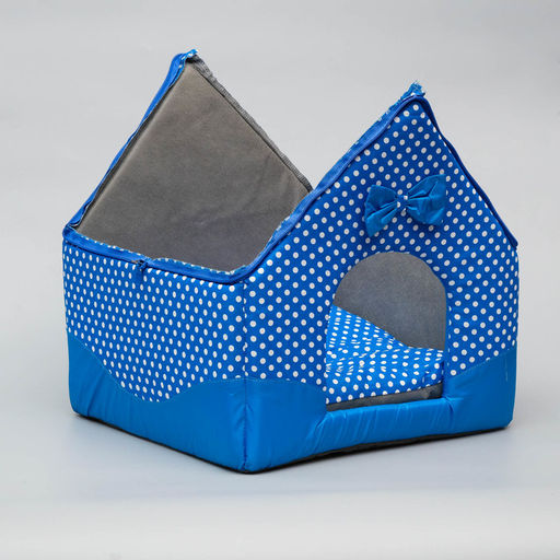 Домик Нежность, 35 х 37 х 42 см, голубой - Пижон фото 5