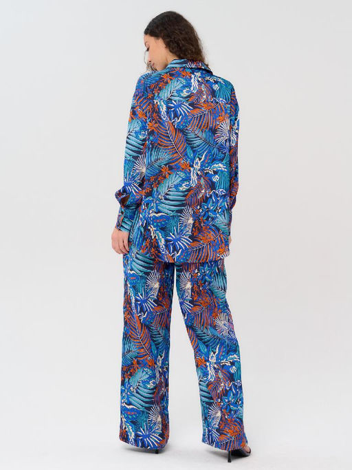 Рубашка женская 12421-33045 multicolor - Eleganzza фото 4