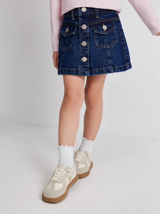 ACOOLA / Юбка джинсовая детская для девочек Kornish синий  фото 6