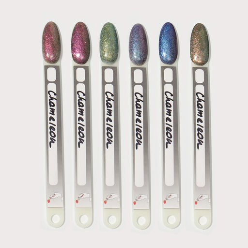 Гель лак для ногтей «Хамелеон», кошачий глаз, трехфазный, 8 мл, LED/UV, синий, фиолетовый (05)