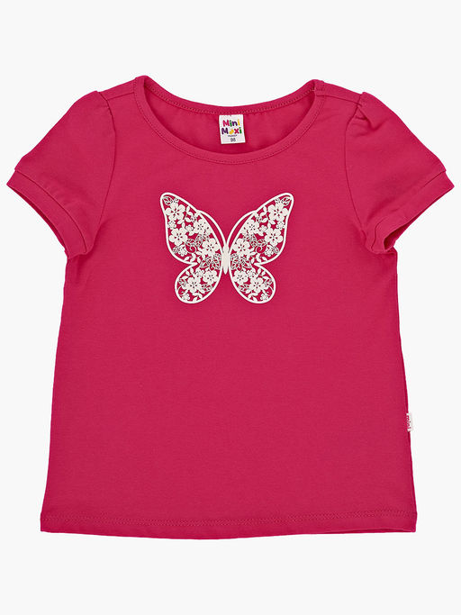 Комплект для девочки с лосинами UD 1728/22-7508 малина - Mini maxi фото 9