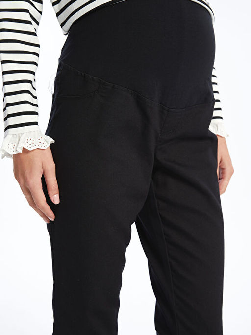 Kar?n Panelli Havu? Kesim Hamile Pantolon