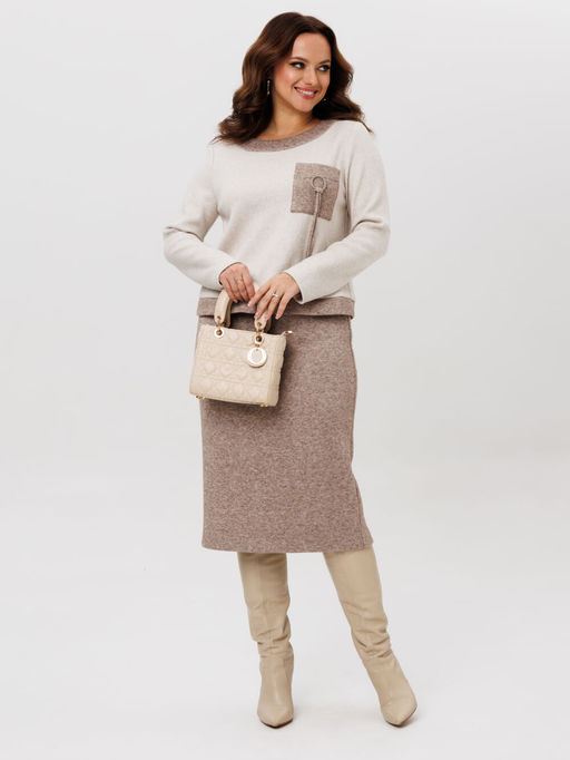 Костюм Galean Style 993 коричневый фото 6