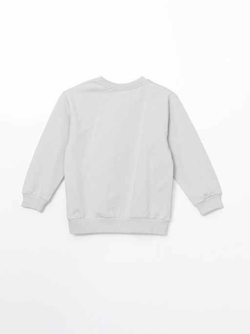 Bisiklet Yaka Erkek Bebek Sweatshirt - Waikiki фото 2