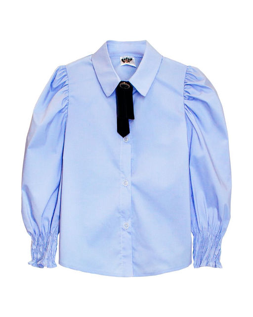 Блузка для девочки 61397 Голубой* 1050 Lets go - Let's go фото 6