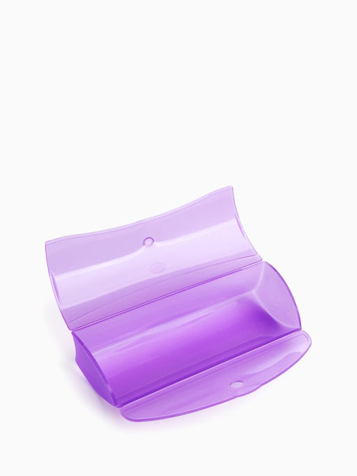 Цена за 3 шт. Футляр для очков на застёжке, длина 15.4 см, МИКС