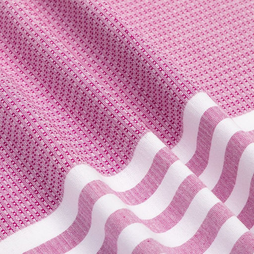Пештемаль для пляжа, бани, сауны Waffle 100х180 см, розовый - Lovelife фото 3