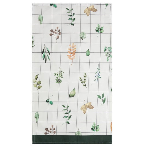 Полотенце Этель Flora (вид 2) 40х73 см, 100% хлопок, саржа 190 гр/м2  фото 2