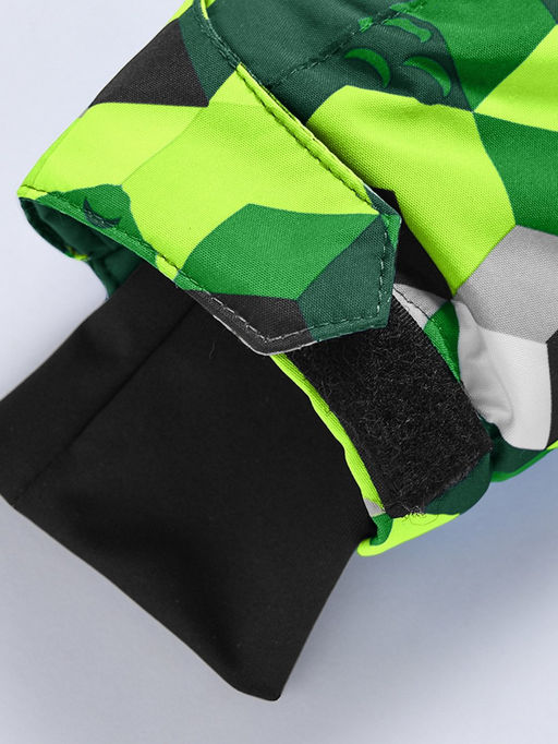 Горнолыжный костюм для мальчика зеленого цвета 9325Z - Valianly фото 23