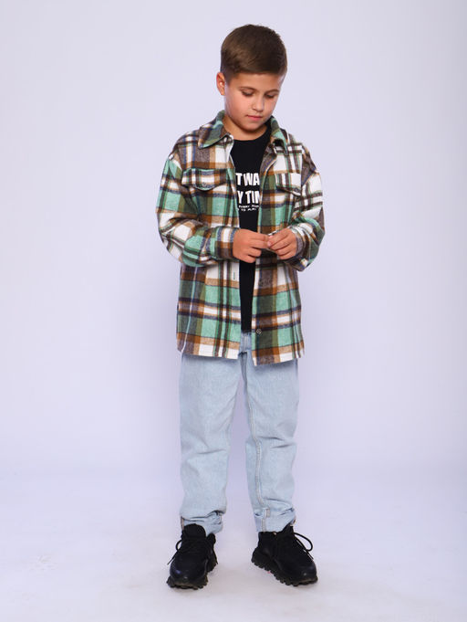 Р-001 Рубашка "Мир" 2 (хаки)