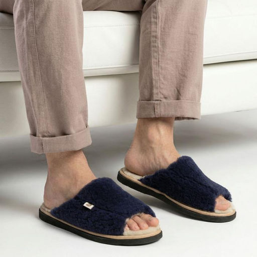 Тапочки-папуче арт. М5/02-05 Ультрамарин - Altro фото 2