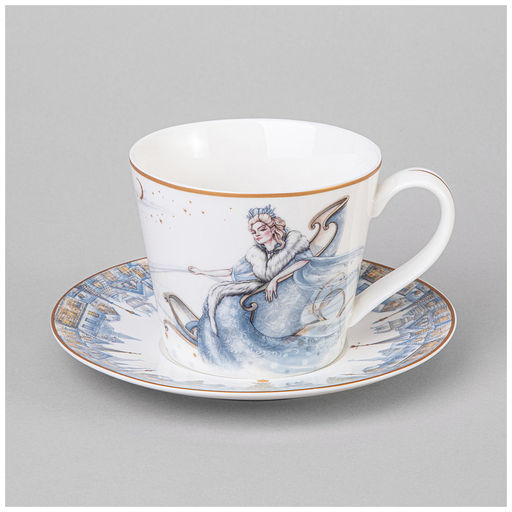 ЧАЙНАЯ ПАРА LEFARD СНЕЖНАЯ КОРОЛЕВА 300 МЛ  фото 6