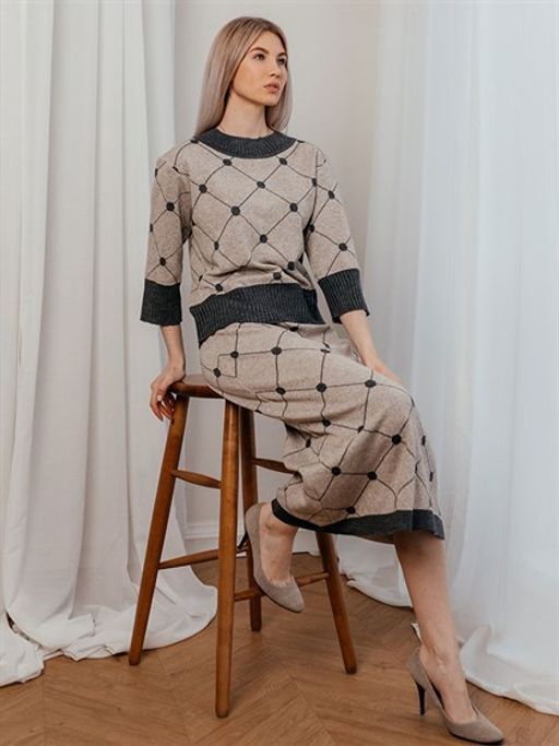 Юбка лен, полушерсть, ВОЛТРИ  фото 3