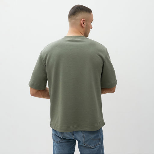 Футболка мужская MINAKU: Basic line MAN цвет хаки, размер 50