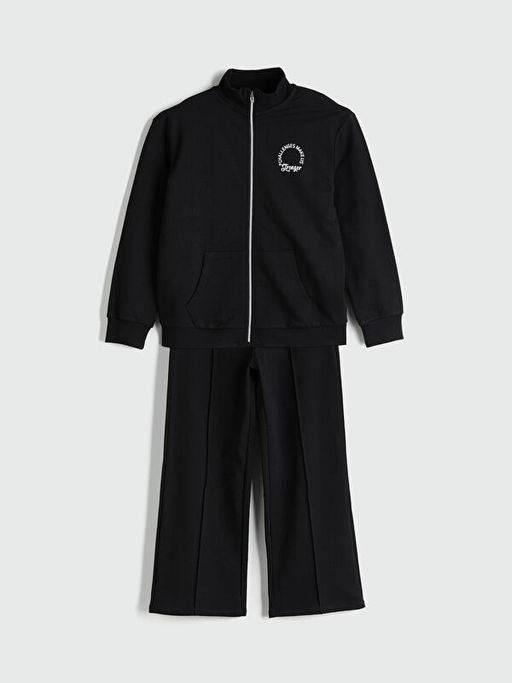 Dik Yaka K?z ?ocuk E?ofman Tak?m