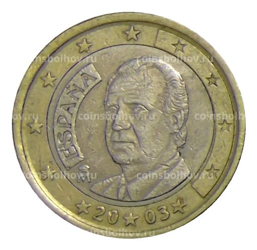 1 евро 2003 года Испания