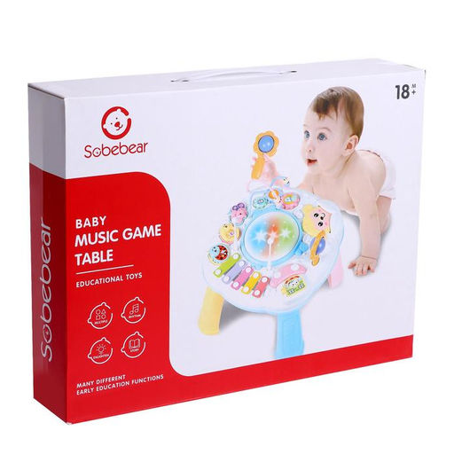 Развивающий столик Учусь играть, световые и звуковые эффекты - Simaland фото 7