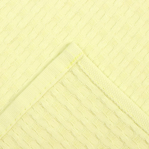 Полотенце Доляна цвет жёлтый 35х60 см, 100% хлопок, крупная вафля 220 г/м2  фото 5